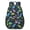 DarkGray Cartoon Dinosaurs Pattern, variant on BlackWhite Origami Dinosaurs Tribal 17" Waterproof Oxford School Backpacks for Teens, S-Shape Padded Straps, for School, Travel, Hiking, Camping