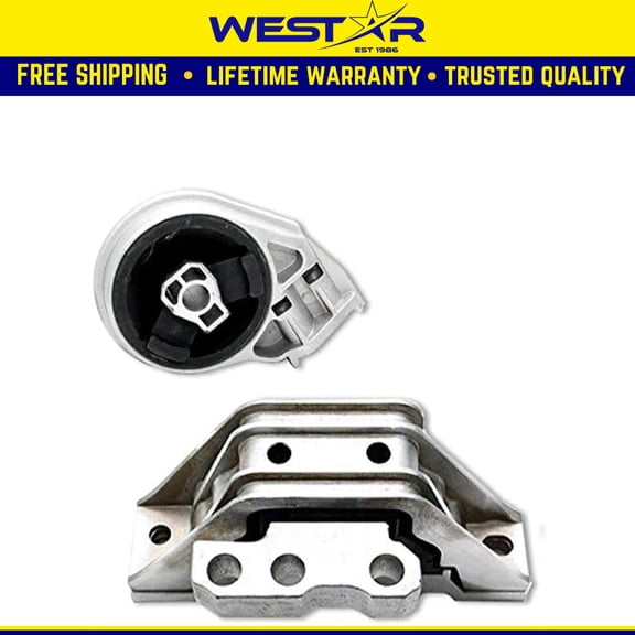 Fits 2005-2010 Chevrolet Cobalt/HHR/Pontiac G5 / Saturn Ion 2.2L/2.4LL AUTO Motor & Trans Mount 2pc
