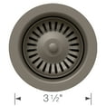thumbnail image 2 of Color-Coordinated Metal Basket Strainer - Volcano Gray, 2 of 2