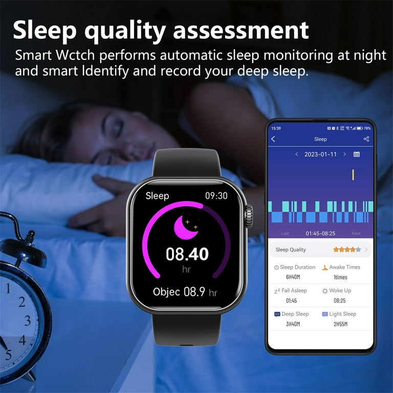 F57 Blood Glucose Watch for Women Smartwatch with Bluetooth Text Message Blood Sugar Monitor Sleep Monitor Heart Rate Step Counter Fitness Tracker Watch - Walmart.com