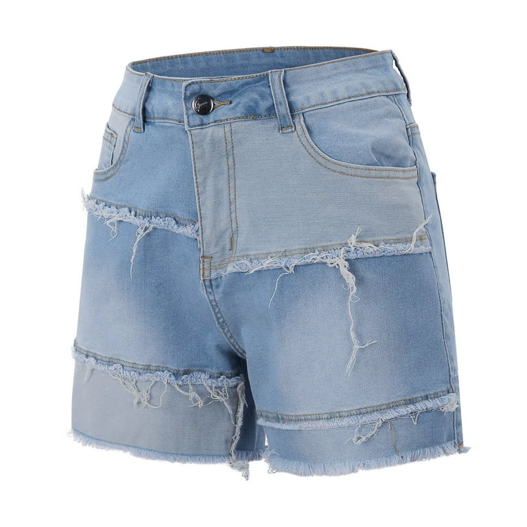 Walmart womens on sale blue jean shorts