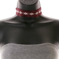 thumbnail image 3 of Mi Amore Choker-Necklace Red/White, 3 of 3
