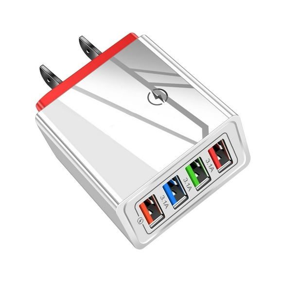 Cargador de pared para teléfonos móviles Cargador rápido portátil para dispositivos inteligentes, como teléfonos móviles y ordenadores
