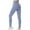 Blue, variant on Kaemgyyd Yoga Pants for Women Trendy High Waisted Workout Running Leggings with Pockets Soft Athletic Stretch Tights