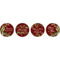thumbnail image 2 of Darling Souvenir 190-Pack Custom Bridal Shower Personalized Stickers Candy Labels-Maroon, 2 of 2