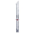 thumbnail image 1 of Aluminum Quilting Ruler, Safe Wear-resistant Sliding Gauge Practical Convenient  For Positioning For DIY Craft For Measurement For Household Silver,Blue, 1 of 8