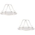 thumbnail image 1 of 2 piezas de accesorios para pan Bandeja para tostadora de 4 rebanadas Desayuno plegable, 1 of 6