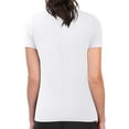 thumbnail image 2 of Women's G-III 4Her by Carl Banks  White Tampa Bay Rays Super-Slim Fit Lightweight Distressed Baseball Team T-Shirt, 2 of 2
