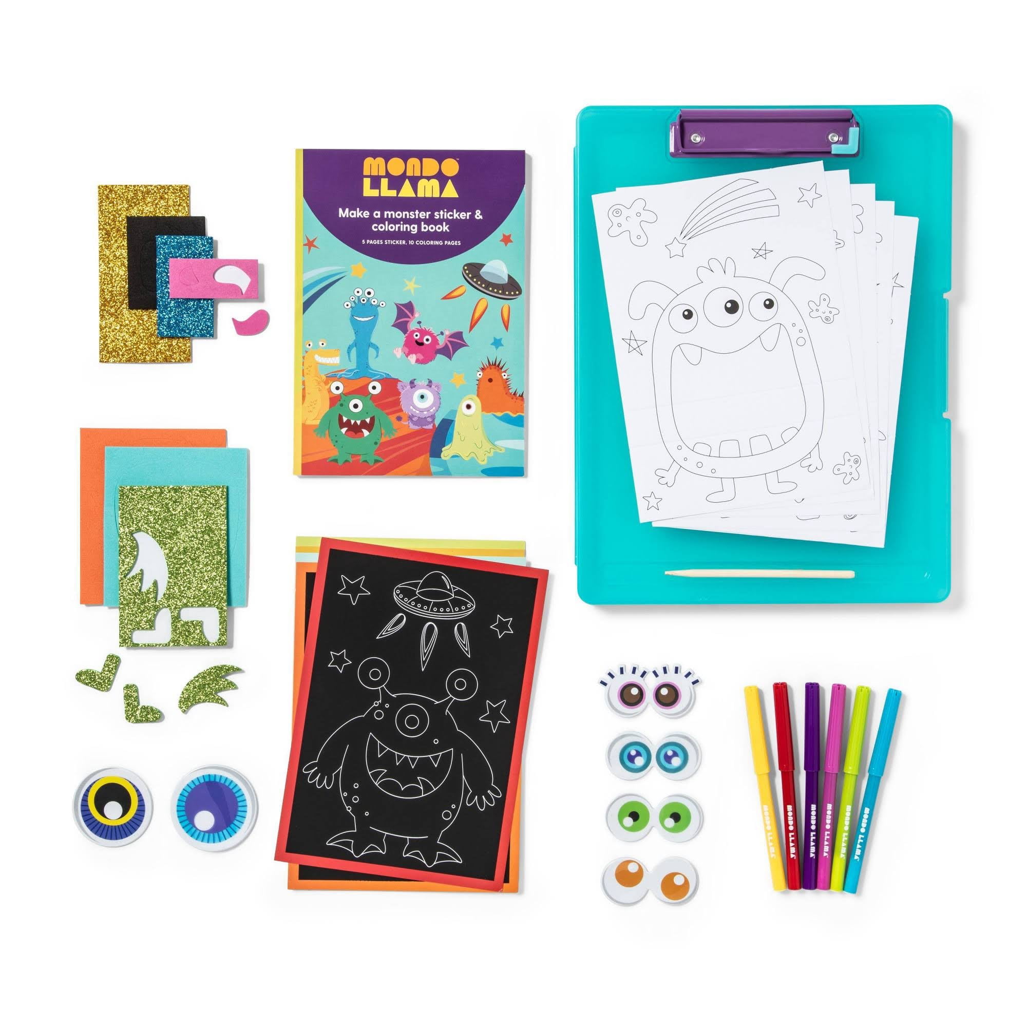 Mondo Llama Monster Travel Activity Kit - Walmart.com
