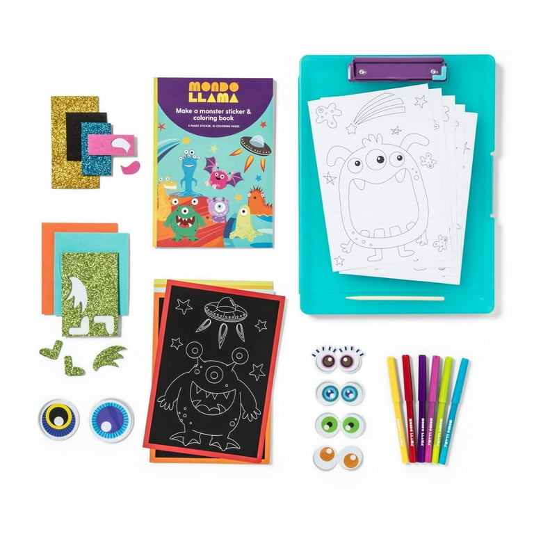 Mondo Llama Monster Travel Activity Kit - Walmart.com