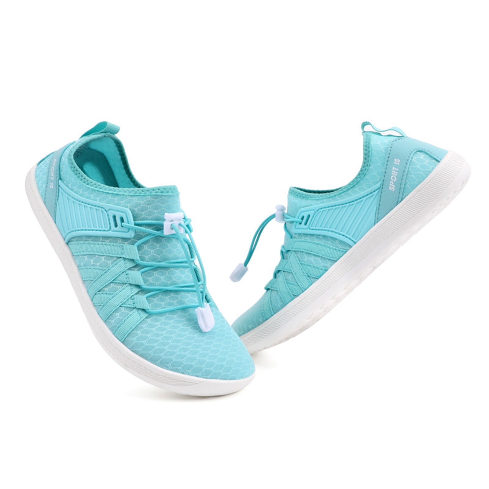 Mepaouo Barefoot Shoes for Women Men Breathable Running Walking Hiking Water Shoes Wide Toe Sneakers
