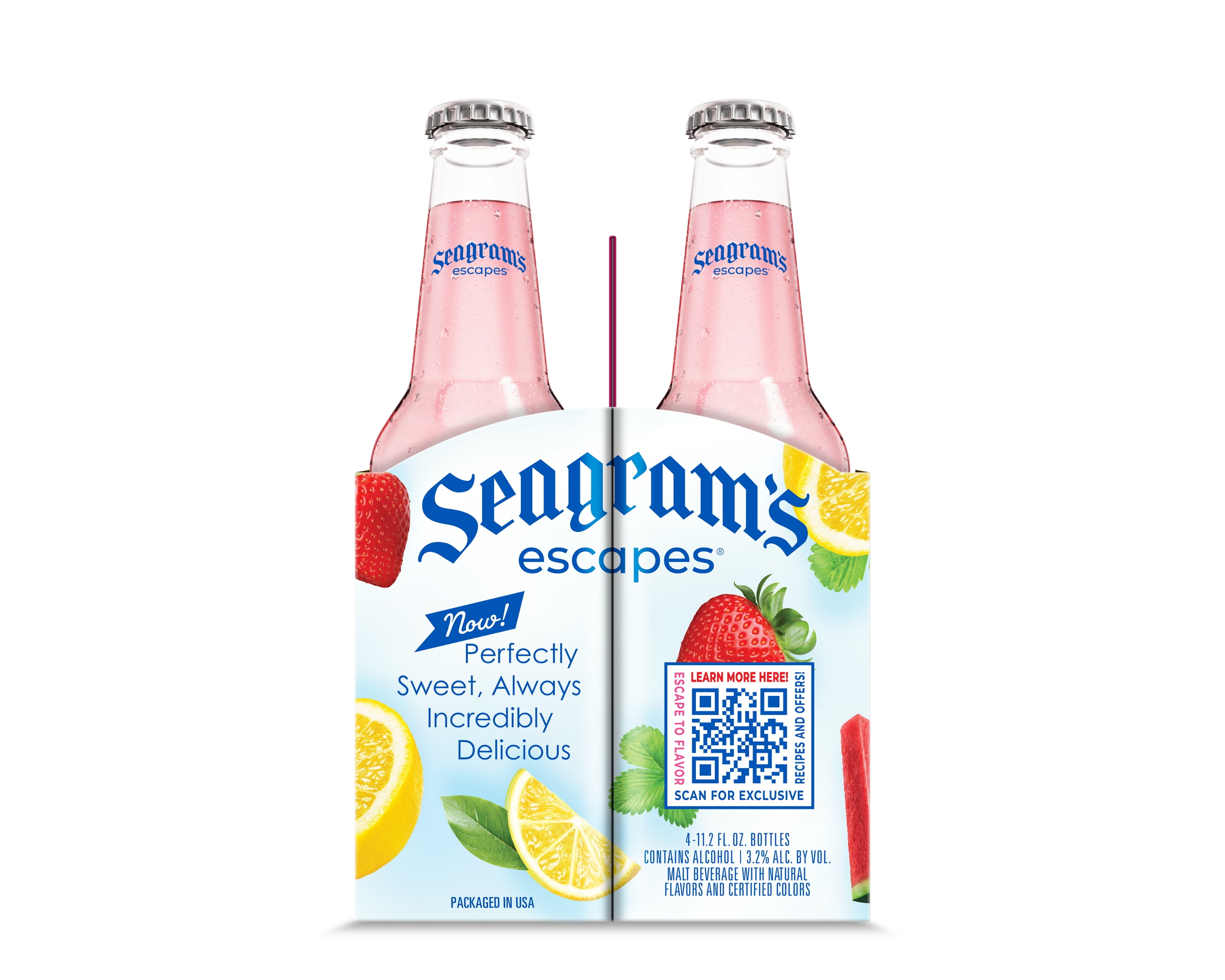 Seagram's Escapes Jamaican Me Happy Flavored Malt Beverage, 4 Pack 11.2 fl oz
