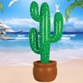 thumbnail image 3 of Flmtop Cactus Gonflable 90cm Arbre de Coco Décoration de Fête Extérieure pour Maison Piscine, 3 of 10