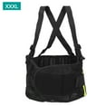 thumbnail image 1 of Breathable Adjustable Lumbar Support Belt with Reflective Strip - XXXL, 1 of 13