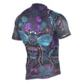 thumbnail image 2 of joogoo Neon Bee Flower Pattern Men's Cycling Jerseys Mountain Bike Short Sleeve Tops S, 2 of 7