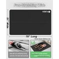 thumbnail image 2 of YR Tapete de Yoga Extra Gruesa 20 Mm Espuma Suave 78x51 "Tapetes de Ejercicio Grandes para el Hogar Niños Gimnasia Estiramiento Senior, Negro, 2 of 8