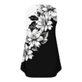 thumbnail image 4 of LYXSSBYX Tank Tops for Womens Tank Summer Solid Sleeveless Flared Trendy Casual Blouse Button Tunic Shirt Tops, 4 of 4