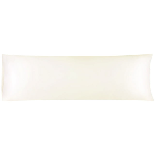 Unique Bargains Taie d'Oreiller en Satin de Luxe Rafraîchissante Anti-Rides Longue Taie d'Oreiller Soyeuse
