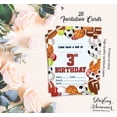 thumbnail image 5 of Darling Souvenir Multicolor Birthday Invitation Card Printable Fill or Write In Blank Invites Party Supplies Pack Of 28 5 x 7 Inches, 5 of 5