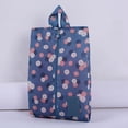 thumbnail image 4 of Toystoory Bolsa de viaje portátil para zapatos, bolsa plegable, organizador de zapatos de almacenamiento con cremallera para playa Almacenamiento y organización del hogar flores azul real, 4 of 6