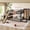 Yellow + Full, variant on Twin Metal Loft/Bunk Bed with Basketball Hoop, Slide & Bookshelves,White