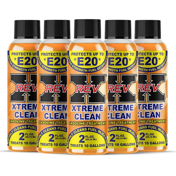 REV-X Xtreme Clean Gasoline Additive - 2 fl. oz (5 Pack)
