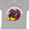 thumbnail image 4 of Inktastic Skateboarding Gift for Skater Boys Baby Bodysuit, 4 of 5