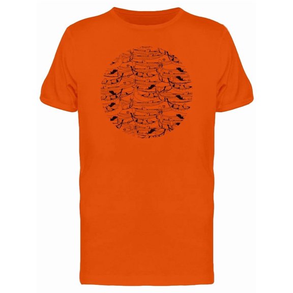 Gondola Collage Round Frame Tee Men's -Image by Shutterstock
