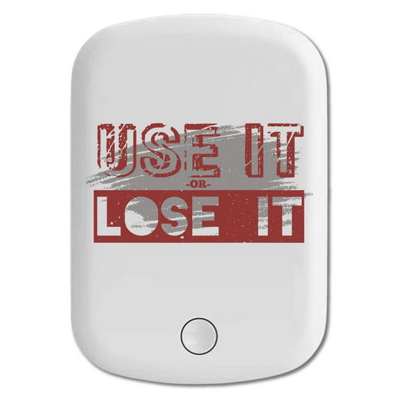 DistinctInk Magnetic Battery Pack, 5000 mAh Wireless Portable Charger with USB-C Cable, Compatible with MagSafe iPhone 14 / 13 / 12 Series - Use It Or Lose It