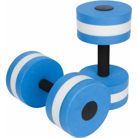 Trademark Innovations Aquatic Exercise Dumbells For Water Aerobics, Set of Two, in