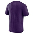 thumbnail image 3 of Men's Fanatics Heather Purple Phoenix Suns True Classics Power Phase Tri-Blend T-Shirt, 3 of 3