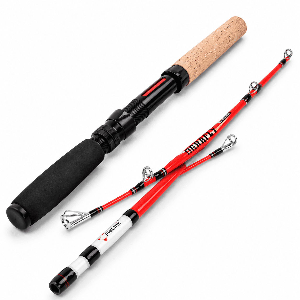 9 Extra Heavy 2-Piece Catfish Casting Rod for Catfishing Portable Travel Fishing Pole
