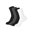 thumbnail image 3 of Hanes Moves Impact Zone Men's Socks Pack, 4-Pair , Cushioned X-Temp Moisture-Wicking Assorted 1 6-12, 3 of 3