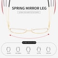 thumbnail image 5 of Gafas de luz azul para hombres y mujeres, gafas de computadora con bloqueo UV y forma de ojo de gato, gafas ultraligeras, 5 of 5
