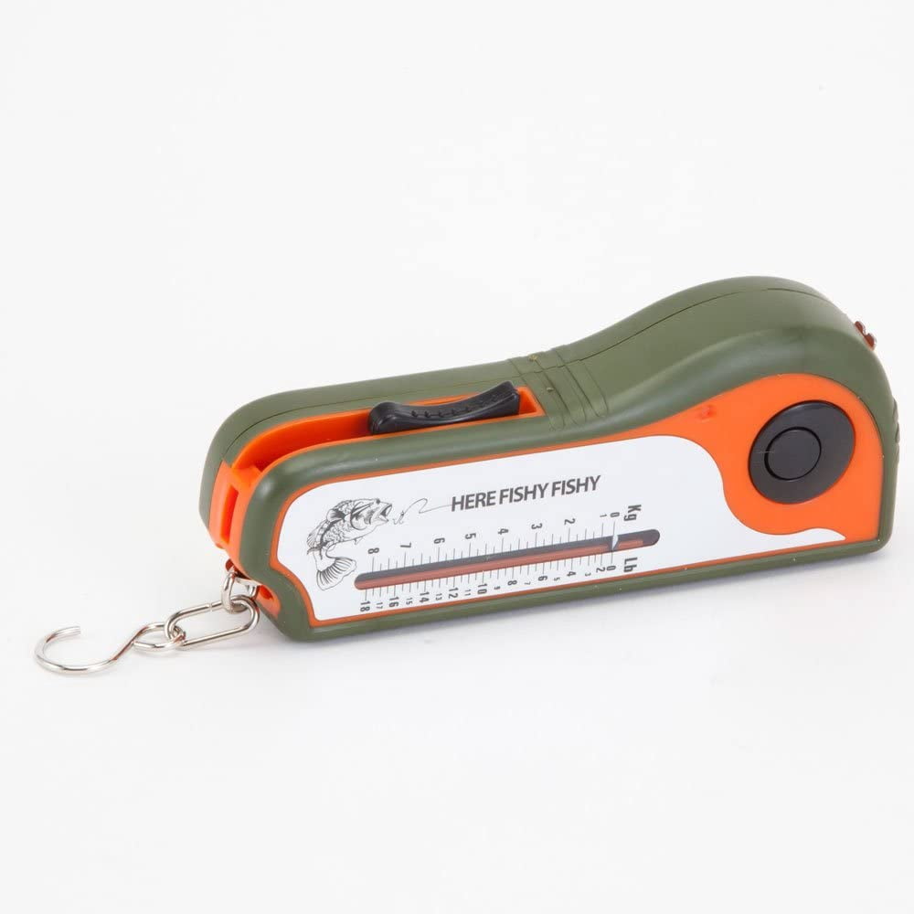 Bits & Pieces Deluxe 8-in-1 Fishing Tool – Scale, Knife & LED Light