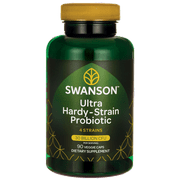 Swanson Ultra Hardy-Strain Probiotic 30 Billion Cfu 90 Veg Caps