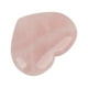 thumbnail image 1 of Corazón de cristal, corazón de cuarzo rosa en forma de corazón, piedra de corazón de cuarzo rosa de cristal, logra más, 1 of 14
