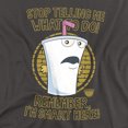thumbnail image 2 of Aqua Teen Hunger Force Stop Women's T Shirt, Charcoal, Large, 2 of 6