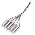 thumbnail image 2 of Model Airplane, 5 Pcs Mini Coreless Motors, Micro Vibrating Coreless Motors, 6mm X 15mm 66300 RPM High Speed Low Consumption Miniature Fan Motors, 2 of 8