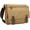 Khaki, variant on Large Vintage Canvas Messenger Shoulder Bag Travel Crossbody Purse Briefcase Business Bag for 15inch Laptop