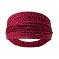 thumbnail image 3 of Xihbxyly Diademas Anchas, Turbantes Suaves y Elásticos, Diademas Antideslizantes, Elegante Accesorio de Moda, Ideal para Entrenamiento Deportivo, Regalo Perfecto para Mujeres, Cumpleaños, Aniversario, 3 of 3