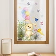 thumbnail image 3 of Pegatinas para ventanas: 1 magníficas pegatinas electrostáticas decorativas con patrón de globos de conejo para evitar que los pájaros golpeen sus ventanas, 3 of 5
