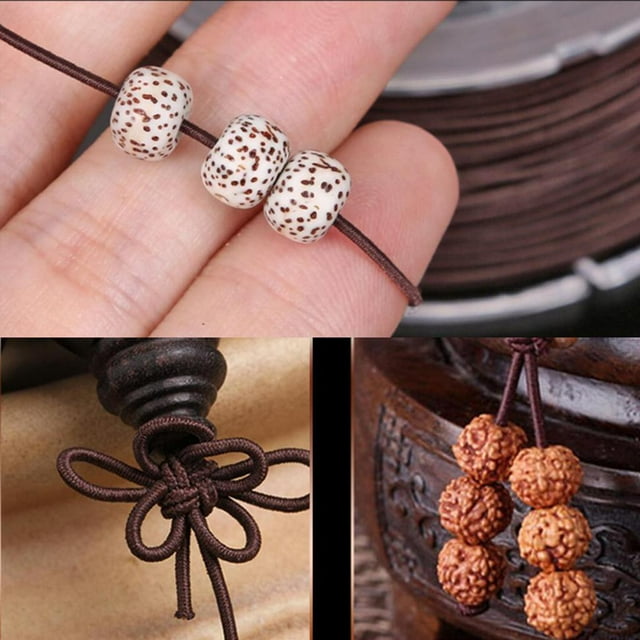 Handmade Stretchy Elastic Beading Thread Cord Bracelet String for Jewelry Making 1.5mm