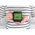 thumbnail image 2 of Respect Your Parents, They Passed School, Black 11oz Ceramic Mug, 2 of 5