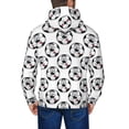 thumbnail image 5 of Zip Up Hoodies for Men - happy football Long Sleeve Comfrt Men'S Fashion Hoodies & Sweatshirts, Jackets for Men Hoodies Pullover Clothing Clothes with Pouch, 5 of 5