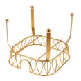 thumbnail image 3 of Soporte de Dispensador de Bebidas de Hierro Sunnimix Cesta del soporte del dispensador de bebidas Dorado L, 3 of 8