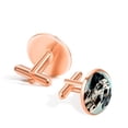 thumbnail image 3 of Spotted Dog Stylish Men's Cufflink Set, for Dress Shirts, Made of Durable Stainless Steel, Ideal for Formal Events and Business Meetings, 3 of 6