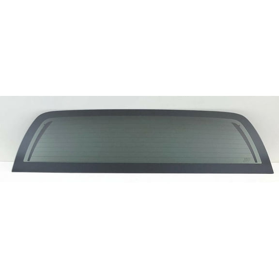 Heated Stationary Back Window Back Glass Compatible with Dodge Dakota/Ram Dakota/Mitsubishi Raider 2005-2011 Pickup Models