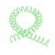 thumbnail image 5 of Herramienta de encuadernación en espiral resistente al desgaste bobinas de encuadernación en espiral ABS de 043 pulgadas de diámetro interior para papelería Octpeak Otros, 5 of 8