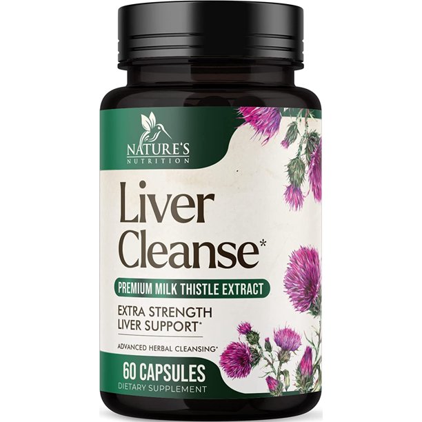 Liver Cleanse Detox & Repair Formula Herbal Liver Support Supplement